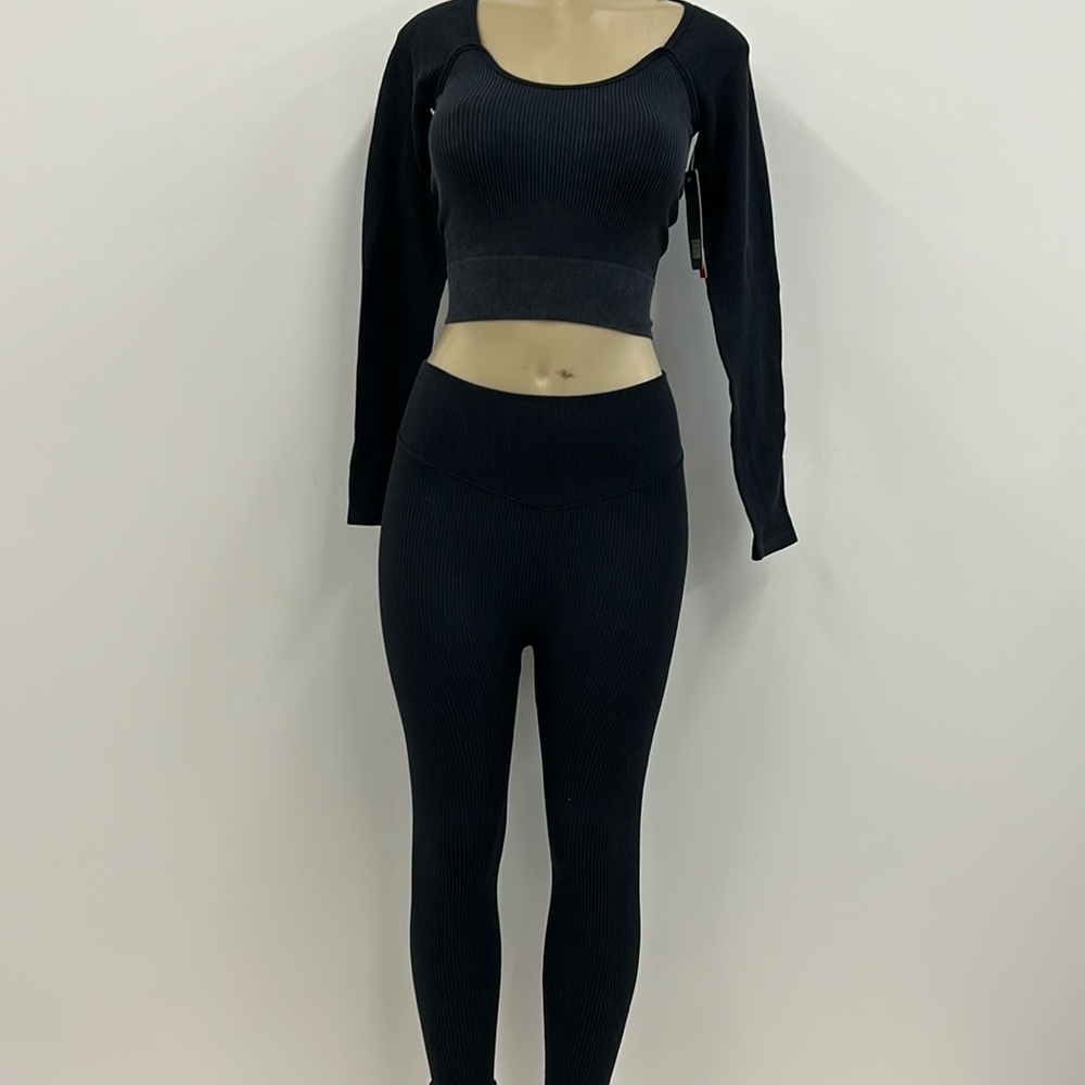 Sets 2 pcs 92% polyester 8% spandex/elastano